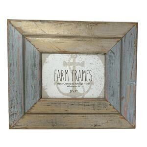 Farm Frames Handcrafted Wooden Frame 5”x 7”.